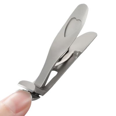 Angled Nail Clipper - Nail Clippers, Wide Jaw Toenail Clippers, Nail Trimmer, Thick Toenails Nail Clipper | Large Nail Cutter with Angled Head, Ergonomic Anti-Splash Fingernail Clippers for Home