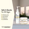 ECZEMA HONEY Brown Sugar Face & Body Scrub & Oatmeal Facial Cleanser  Soothes Eczema, Prevents Breakouts, & Nourishes Skin - Natural & Gentle Exfoliating Scrub & Face Wash for Dry, Itchy Skin view 3