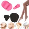 BTSEURY Hair Removal Pad Set, Exfoliation Lip Facial Hair Removal Pad for Legs Arm Face Upper Lip, Exfoliation Hair Removing Pad (Pink Random) view 3