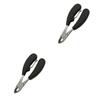 NOLITOY 2pcs Nail Clippers for Ingrown Toenails Heavy Duty Toenail Clipper Non-Slip Handle Nail Cutters view 1