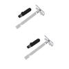 Didiseaon 2pcs Safety for Men Shaving Tool Comfortable to Clean Design and Manual Double Brush view 1