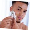Didiseaon 2pcs Safety for Men Shaving Tool Comfortable to Clean Design and Manual Double Brush view 3