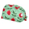 2 Pieces Scrub Caps Women Ponytail Scrub Cap Surgeon Caps for Beauty Salon Buds Flowers Multicoloured view 1