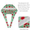 2 Pieces Scrub Caps Women Ponytail Scrub Cap Surgeon Caps for Beauty Salon Buds Flowers Multicoloured view 4