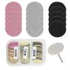 120pcs Nail Drill Replaceable Sandpaper Discs,25mm Metal Nail Drill Bits Sanding Paper Discs for Manicure Dead Skin Callus Removal Tools (#80#150#240) view 1