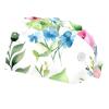 2 Pieces Scrub Caps Women Scrub Caps Women Satin Lined Nurse Scrub Cap for Beauty Salon Rose Branch Flowers view 1