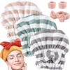 Super Absorbent Hair Towel Wrap, Fast Drying Turban Cap for Girls & Women (3PCS) view 1