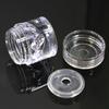 100PCS Mini Makeup Containers Nail Supplies, Small Containers with Lids Cosmetic Tiny Jars Nail Powder Container view 1