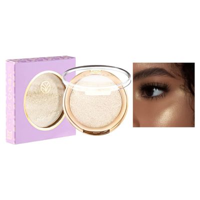 Polarizing Highlight Powder for Brightening, Setting Makeup, Contouring, Solid Nose Shadow (3, 33g)