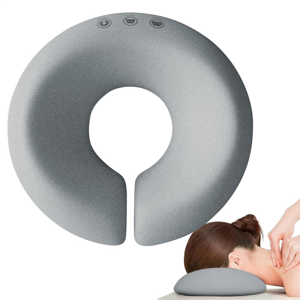 Face Cradle Cushion,u niversal Facial Support Comfortable Prone Cushion, U-Shaped Face Pillow,Prone Pillow Massage Headrest Soft Elastic,ergonomic Face PillowFor Tables Salons