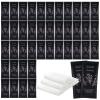 Hot or Cold Moist Cotton Towel Bulk Moist Towelettes Individually Wrapped 8.7" x 8.7",White Towel Services,Refreshment Pre Moistened Towels Lavender Scent for Travel Sport Party Spa Dentist Hotel view 1