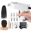 2024 New Upgraded Automatic Dreadlock Machine with 6/8/10/12/14/16mm Braided Holes, Portable Instant Dreadlocks Maker for Easy DIY Dreadlocks, for Braided Hair Extensions view 1