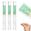 180 PCS Ear Hole Ear Care Kit Disposable Earrings Hole Cleaner Ear Piercing Care Cleaning Tool Ear Hole Cleaning Line Ear Piercing Cleaning Floss for Girls Women Men, Green view 1