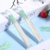 180 PCS Ear Hole Ear Care Kit Disposable Earrings Hole Cleaner Ear Piercing Care Cleaning Tool Ear Hole Cleaning Line Ear Piercing Cleaning Floss for Girls Women Men, Green view 3