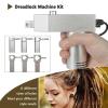 Loc Machine for Dreadlocks, New Upgraded Automatic Dreadlock Machine, DIY Portable Electric Dreadlock Maker, 6 Interchangeable Holes Dreadlocks Machine, Safe Fast Styling view 2