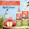 2 in 1 Deep Clean & Conditioner Apple Cider Vinegar Shampoo For Briad, Dreadlocks, Locs, Twist - Foam Sulfate Free for Curly Hair, Refreshes & Anti-Dandruff Shampoo for Kinky (12.45 FLOZ) view 2