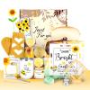 Self Care Gifts for Women, Sunflower Get Well Soon Gifts for Women Recovery After Surgery Care Package, Birthday Gifts Spa Gift Baskets Inspirational Gift Christmas Gift for Mom Sister Best Friends view 1
