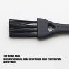 Electric Shaver Cleaning Brushes, Brush Nylon Electric Shaver Brush Cleaner with Antislip PP Handle Clipper Cleaning Tool for Household Cleaning view 3