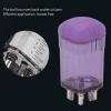 VINGVO Hair Oil Applicator, Scalp Applicator Roller Bottle 8ml Capacity Transparent Empty Scalp Oil Applicator Scalp Applicator Comb (Purple) view 2