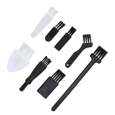 Electric Shaver Cleaning Brushes, Cleaning Set with Nonslip Handles 8Pcs Shaving Brushes for Home Appliances and Computer Accessories Cleaning