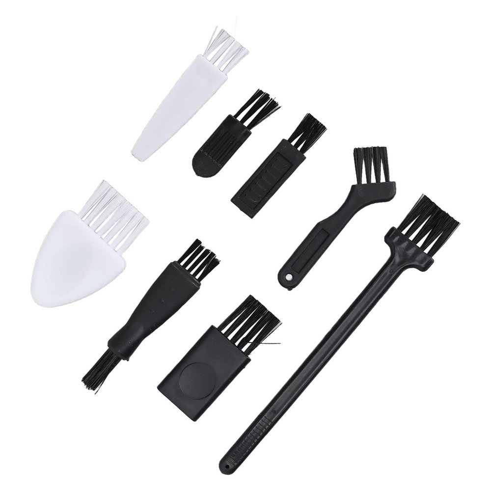 Electric Shaver Cleaning Brushes, Cleaning Set with Nonslip Handles 8Pcs Shaving Brushes for Home Appliances and Computer Accessories Cleaning