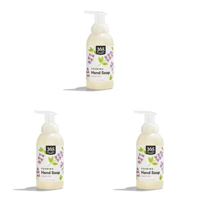 365 by Whole Foods Market, Soap Hand Foaming Lavender, 12 Fl Oz (Pack of 3)