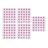 Stickers For Sunscreen, Detection Stickers Detection Stickers Sun Screen Patches 150pcs Sunscreen Stickers Round Shape Sun Detection Color Changing (Purple) view 1