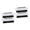 Beatifufu 4pcs Portable Fingernail Cleaning Brush Comfortable Scrub Brush for Daily Use Dual-sided Design for Nail Art and Grooming Bedrooms Bathrooms and Nail Salons view 1