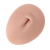 Fake Belly Button Piercing, Belly Button Piercing Kit 3D Simulation Belly Button Model Silicone Belly Model Fake Belly Piercing for Jewelry Studs Display Acupuncture Teaching (2) view 3