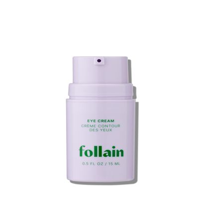 Follain 5% Vitamin C + Caffeine Brightening Eye Cream for all Skin Types | Visibly Reduce Dark Circles, Puffiness, & Wrinkles - Clean Beauty, Daily Hydrating Eye Treatment - Vegan & Cruelty-Free