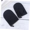 HAPINARY Self Tanning Gloves 2 Pack Sunless Tanning Mitts Lint Material Black Comfortable Fit for Easy Applicati view 2
