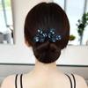 lazy hair curler bun maker,New hair twist bun maker,French Twist Hairstyle Bun Hair Accessories,Easy to use (A1) view 3