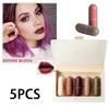 5PCS Mini Capsule Lipstick Matte Lipstick Kit Long Wearing Velvet Matte Lipstick Moisturizer Smooth Lip Stick Waterproof Lips Cosmetic mini lipstick view 2