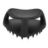 Silicone Beard Scrubber Brush Multipurpose Soft Comfortable Flexible Silicone Beard Exfoliator Brush Shower Brush for Men Dad view 2
