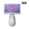 11inch UV Skin Analyzer Machine Professional Scalp Detector Hair Follicles Oil Moisture Tester Facial Skin Hair Analyser Machine Conforms to The Ergonomic Structure,50x Lens view 2