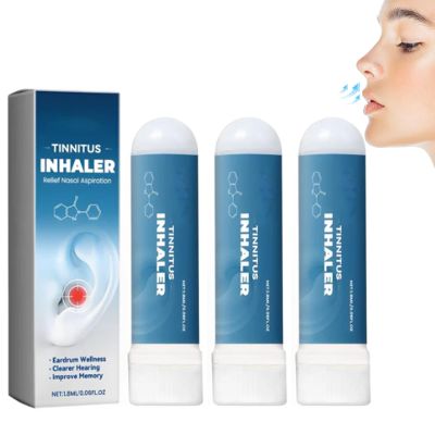 Earscalm Nasal Aspiration, Earscalm for Tinnitus, Earscalm Inhaler, Earscalm Tinnitus Nasal Aspiration, Techsilen for Tinnitus, Tinnitus Inhaler, Tinnitus Relief for Ringing Ears (3 pcs)