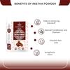 100% Pure & Natural Reetha Powder, Kunkudukai powder, Aritha, Ritha, Soapnut (200 Grams), for Hair Growth, Hair wash, Scalp treatment, Skin care view 3