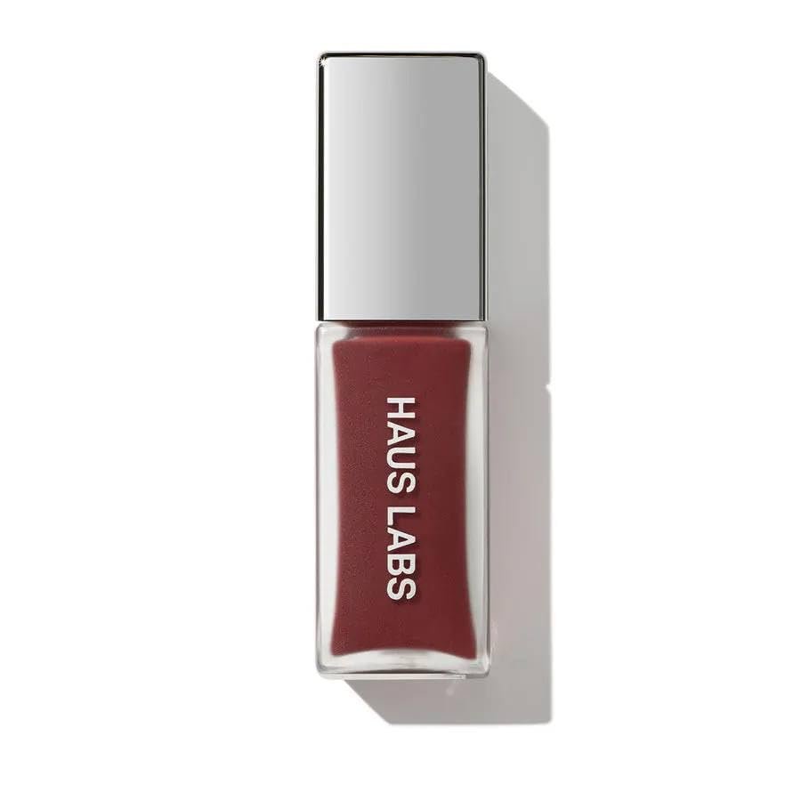 HAUS LABS BY LADY GAGA PHD HYBRIDLIP GLAZE - Persimmon (Reddish Brown) & ENTEL Aloe vera Sheet Masque (BONUS)