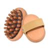 NinthAvenue Basics Premium Wooden Body Massage Brush Set, Dry Brushing for Lymphatic Drainage and Cellulite Reduction Set of 2 view 1
