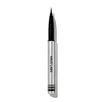 HAUS LABS BY LADY GAGA Clear Cut Waterproof Liquid Eyeliner Black Onyx (Matte Black) + Complimentary Sheet Face Masque