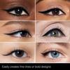 HAUS LABS BY LADY GAGA Clear Cut Waterproof Liquid Eyeliner Black Onyx (Matte Black) + Complimentary Sheet Face Masque view 3