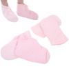 Paraffin Wax Gloves & Booties, Thick Heat Treatment Insulated Terry Cloth, Paraffin Baths Gloves, for Hand Foot Care, Thick SPA Treatment, Heat Treatment, Paraffin Wax Machine, view 2