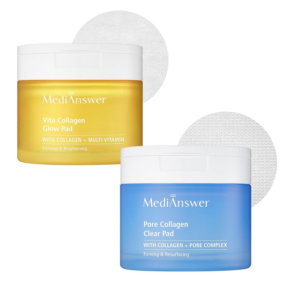 About Me [MediAnswer] Collagen Mask (Pack of 5) (160 Pads, Vita Collagen Pad + Pore Collagen Pad)