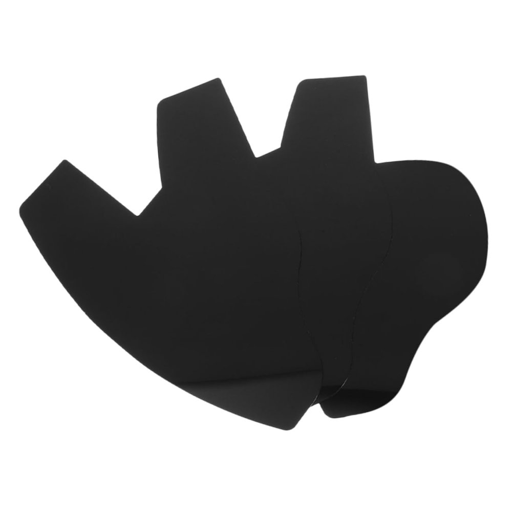 HAPINARY 3pcs Beard Thickener for Hairline Enhancing Card Barber Black Hairline Shaping Tool