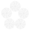 5pcs Hair Dryer Fan Blades Replacement Plastic Parts White view 1