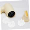 5pcs Hair Dryer Fan Blades Replacement Plastic Parts White view 3