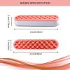 AKEIE Beauty Brushes Holder Organizer Vanity Air Drying Rack Display Storage for Brush Eyeliners Toothbrush Practical Cosmetic Tools Art Supplies Storage Box (2*Pink) view 3