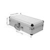 Angoily Multifunctional Tool Case Aluminum Storage Box for Tools Medicine and Accessories Portable Design Capacity for Home Office and Travel Use view 3