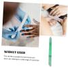 BELLIFFY Nail File and Cuticle Pusher Nano Glass Manicure Tool for Home and Salon Use Dual-Ended Design for Shaping and Refining Nails and Easy to Grip Essential Accessories for Women and view 2