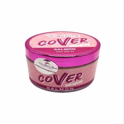 wapizima nails premium cover SALMON acrylic 2oz jar
